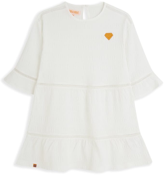 4PRESIDENT Meisjes jurk - White - Maat 110 - Meisjes jurken