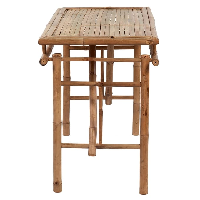 vidaXL - Tuintafel - inklapbaar - 115x50x75 - cm - bamboe