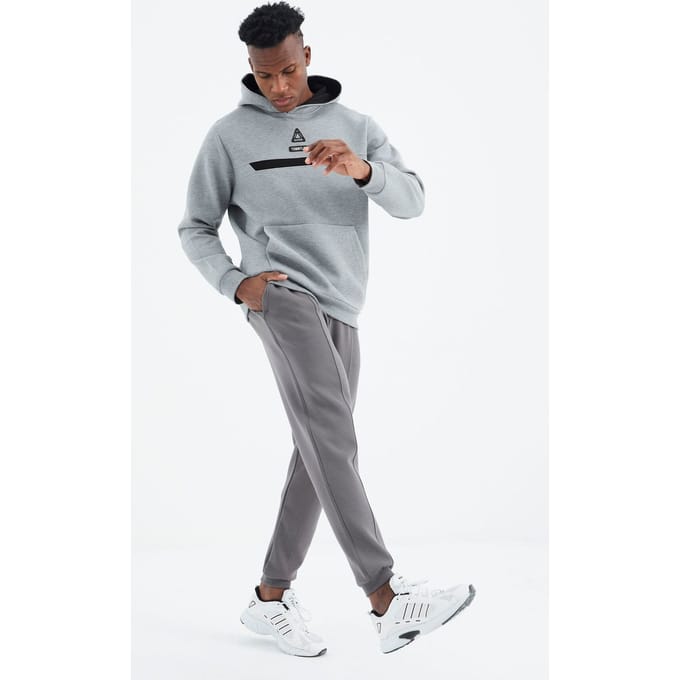 Heren Regular-Fit 3-Draad Fleece Trainingsbroek