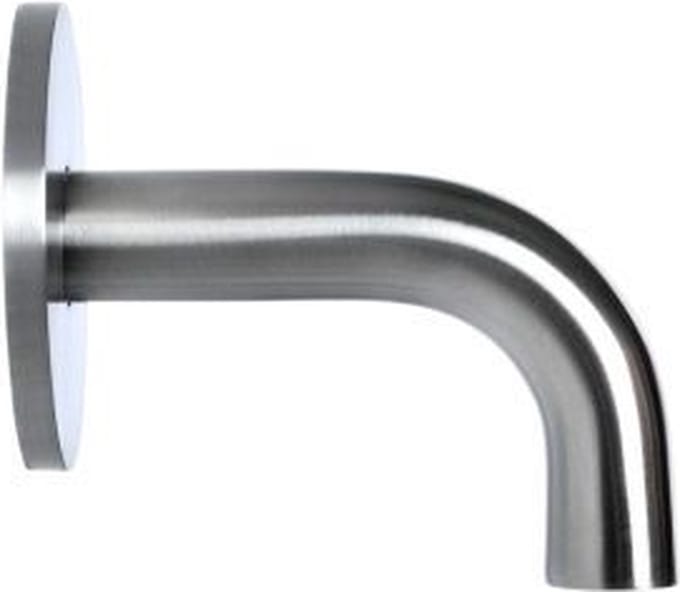 RVS UITLOOP BLU3110 WANDKRAAN 11CM (Ø 20MM) - RVS316