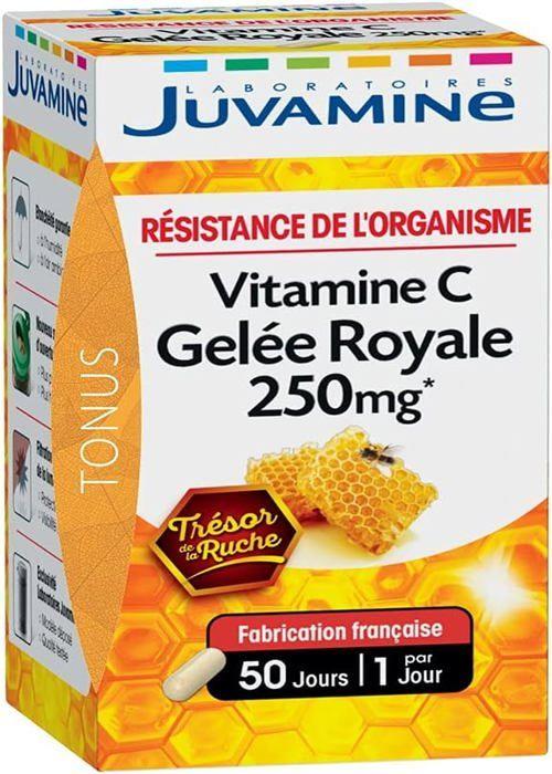 Voedingssupplement koninginnegelei vitamine C Juvamine