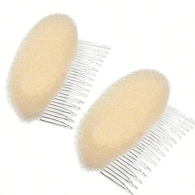 Inserts Volume Do Styler Cheveux Nid d'Abeille Outil Insérer Peigne Cheveux Beige 1PCS