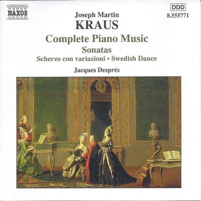 Jacques Despres - Kraus: Complete Piano Music (CD)
