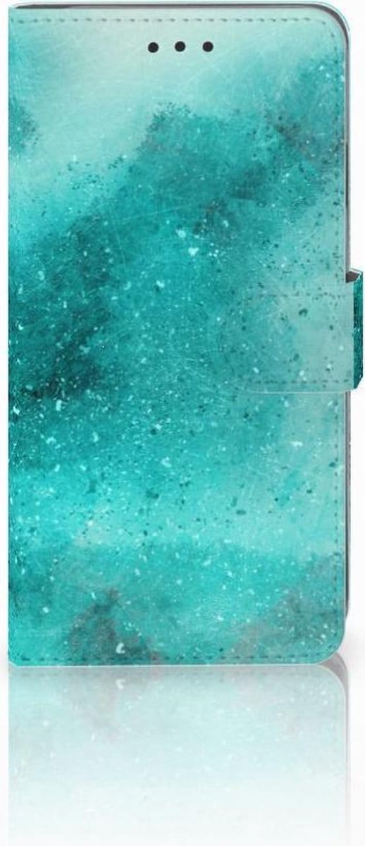 Hoesje Apple iPhone Xs Max Painting Blue