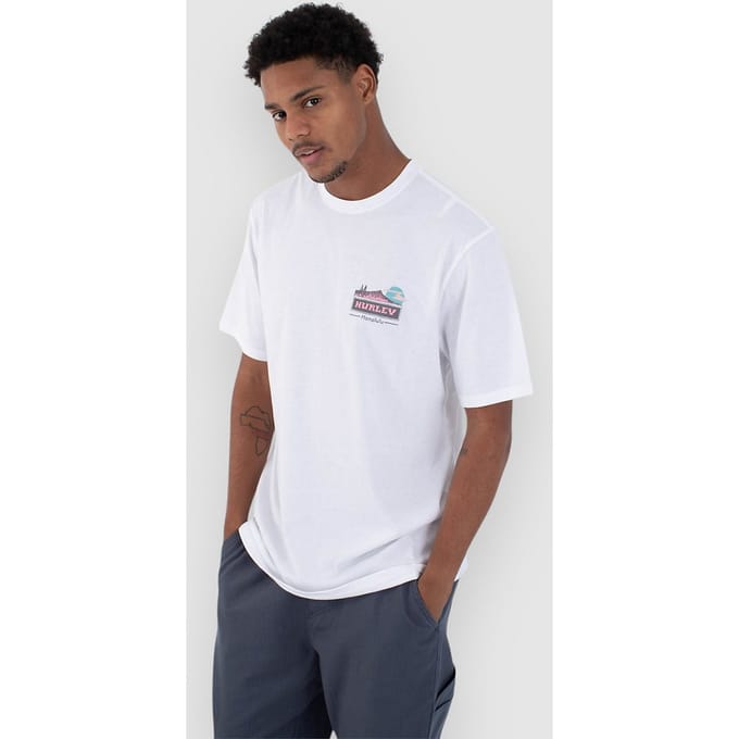 Hurley Harbor T-Shirt wit