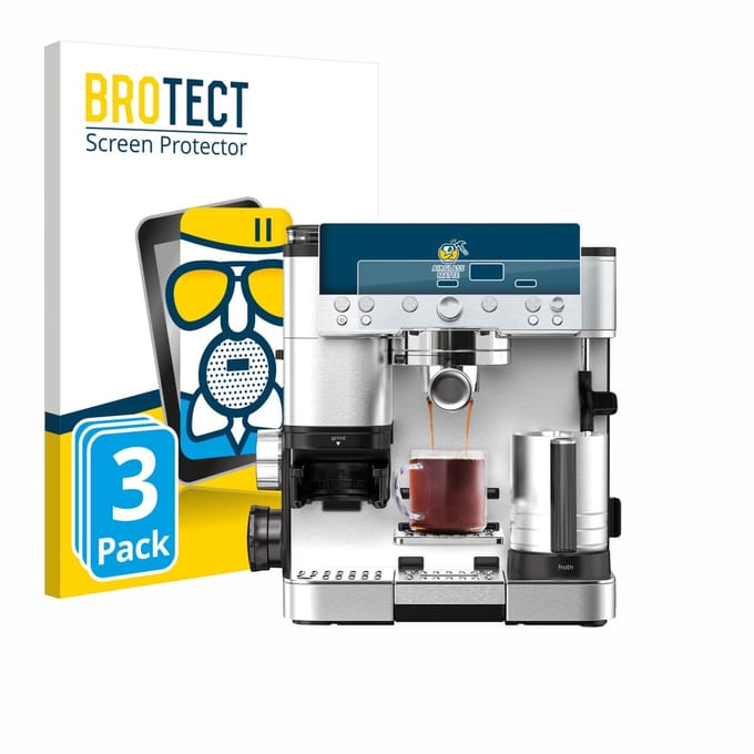 BROTECT - Screenprotector voor Ninja Luxe Cafe Premier ES601EU - Folie Beschermfolie Beschermglas matte 3 Stuks
