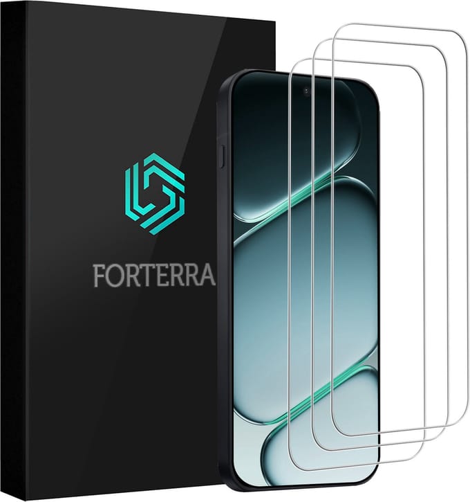 Screenprotector 3 Stuks - Geschikt voor OnePlus 15R - Extra Sterk - Beschermglas - Gehard Glas - Tempered Glass - Screen Protector