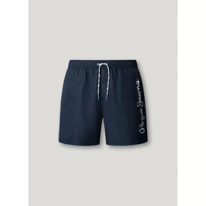 Pepe Jeans Logo Zwembroek Blauw M Man