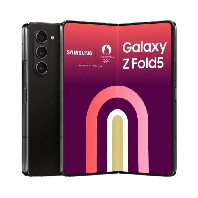 Samsung Galaxy Z Fold5 5G Opvouwbare Smartphone Single SIM 512GB zwart