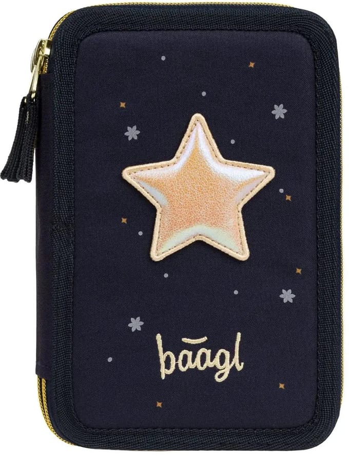 Baagl Etui Unicorn Gold 3-ritsen
