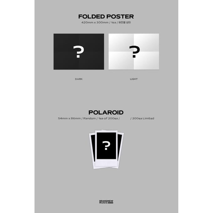 AB6IX - DE TOEKOMST IS VAN ONS : LOST 7e Mini-album RANDOM gray