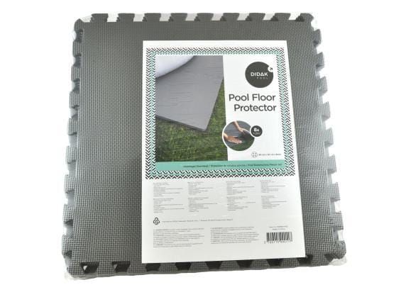 Didak Pool Vloertegels - 50x50x0,8 Cm - Donkergrijs - 8 Stuks
