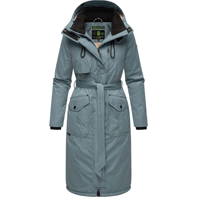 Navahoo dames winterjas Hokulanii – Lang & Licht Gewatteerd