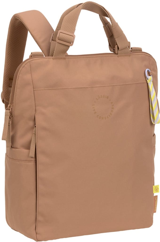Lässig Green Label Conversion Backpack luiertas rugzak Almond