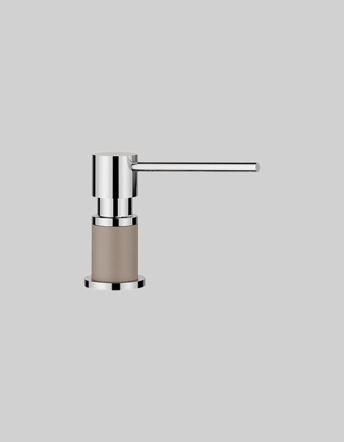 Lato afwasmiddel dispenser, tartufo/chroom