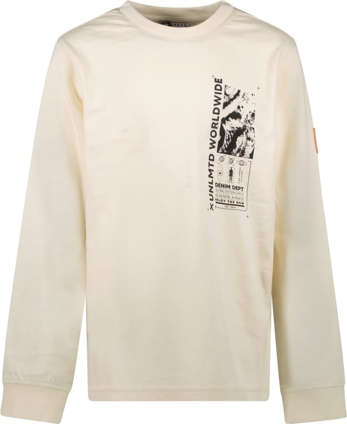 Cars Jeans Creaty Sw Off White Jongens Trui - maat 128