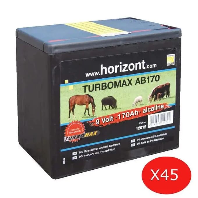 Batterij Horizont Turbomax AB1370 (x45)