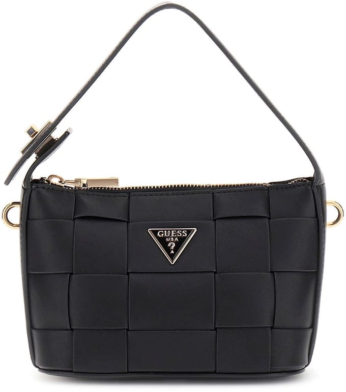 GUESS Schoudertas Handtas Maylee Mini Hobo Bag Black Zwart