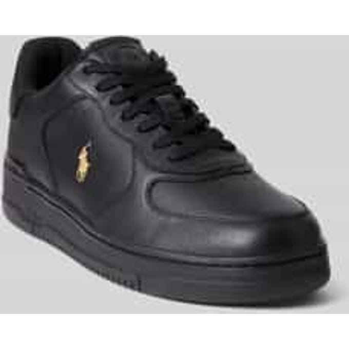 sneakers van echt leer