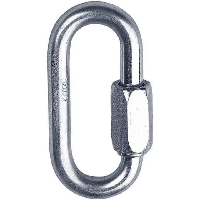 Stalen schakel Singing Rock Small Oval