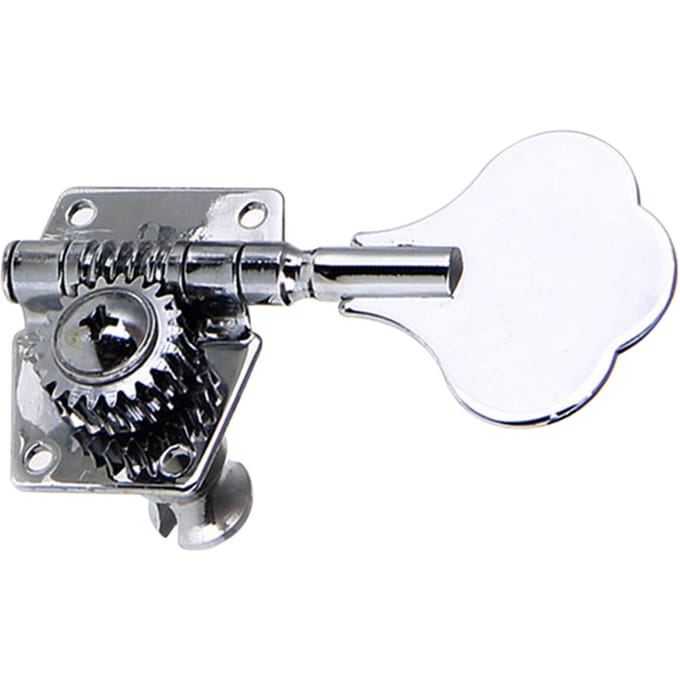 1PCS Links & 4PCS Rechts Bass Tuner Peg Gitaar Stemsleutels 1 right: 1 Right (80g) gray