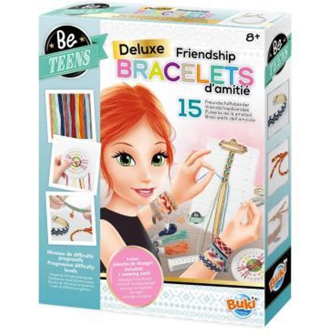 Buki - Vriendschapsarmbanden maken Vriendschapsbandjes maken - Knutselen - Creatief speelgoed