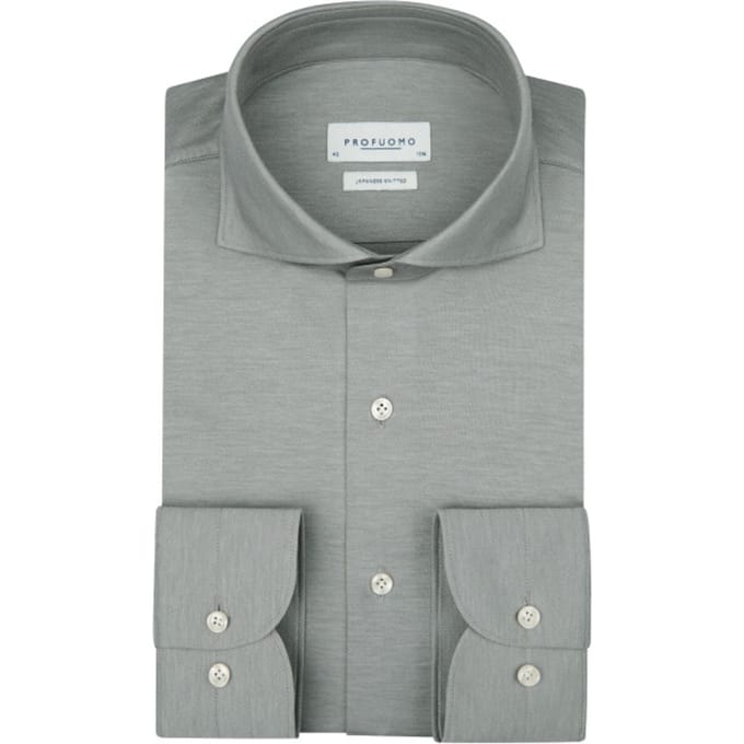 Profuomo Japanese knitted dress shirt