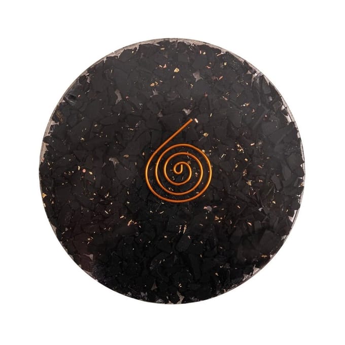 Orgonite onderzetter Shungiet