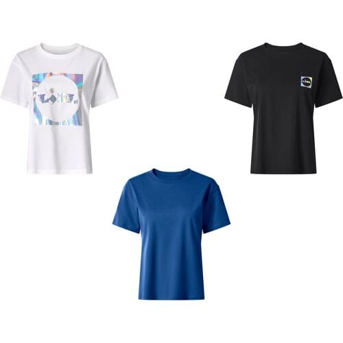 Lidl dames T-shirt (Wit, M (40/42))