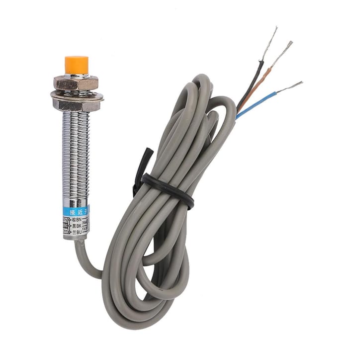 LJ8A32ZAX DC Type 3 Draden NPN Normaal Gesloten Inductieve Sensor Detectie Naderingsschakelaar gray