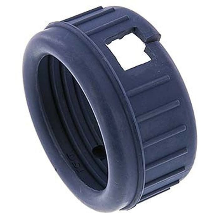 63 mm Blauwe Beschermkap voor Manometer [2 Stuks]