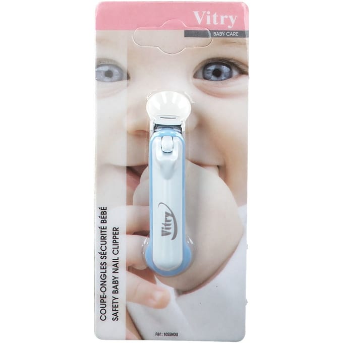 Vitry Baby Veiligheid Nagelknipper (Kleur : Blauw)