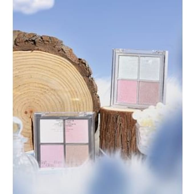 GOGO TALES - Colorful Glittering Highlight Palette - 2 Colors #G02 - 12g