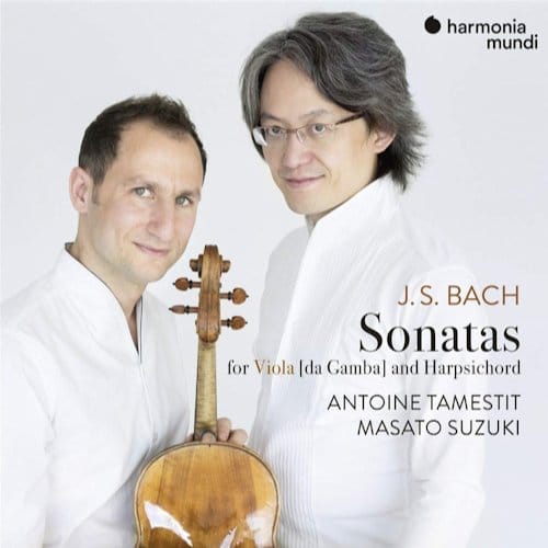 Antoine Tamestit & Masato Suzuki - J.S. Bach: 3 Sonatas For Viola Da Gamba & Harpsicord (CD)