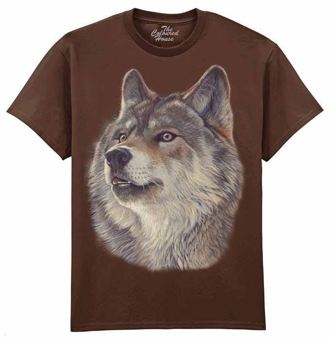 Somethings Going On - Wolf The Coloured House T-shirt M