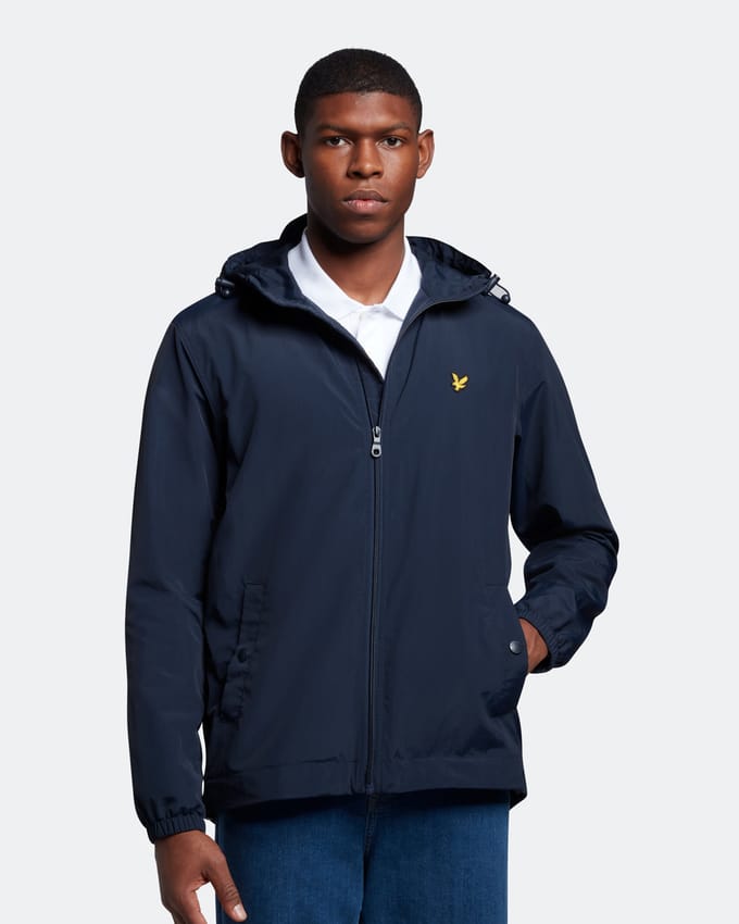 Lyle & Scott Plussize Jas Donkerblauw - Maat XXL - Heren - Tussenjas