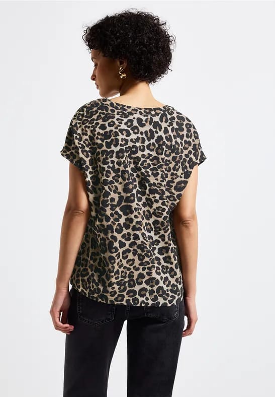 Street One - A345729 - LTD QR Shirtblouse w splitneck