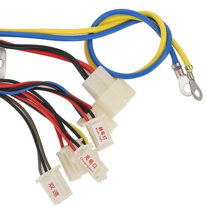 YK31C 24V 350W Motor Borstel Controller Accessoire voor Elektrische Fiets Scooter white