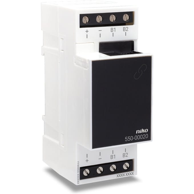 Niko-Servodan Rail coupler for niko home control