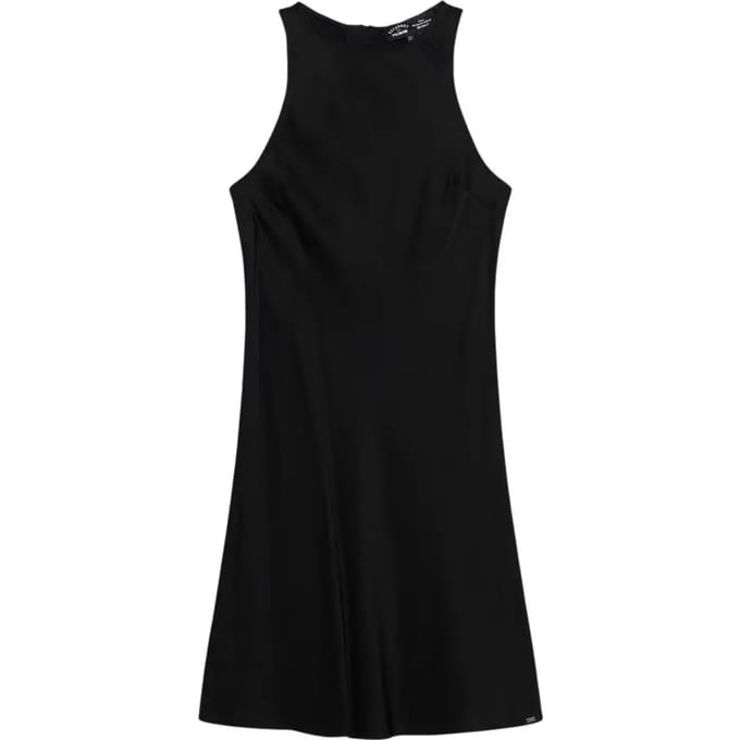 Superdry - Satijnen Racer mini-jurk - Dames - Jurken