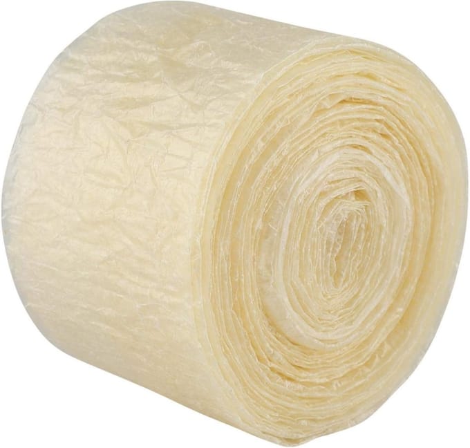 8m x 50mm 2-laags Eetbare Droogworst Huid - Worstenmaker Machine - Hot Dog Ham Vulgereedschap
