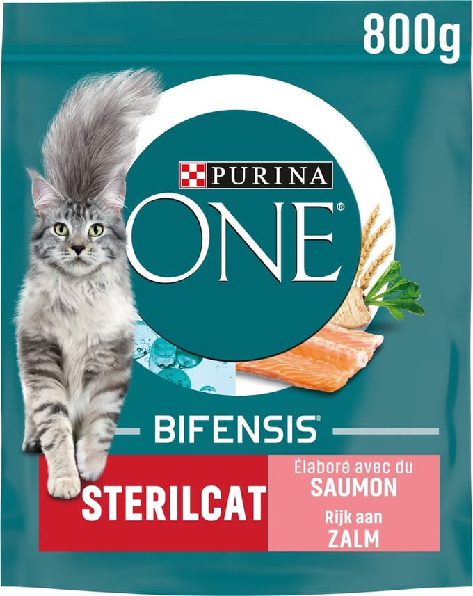 Purina one - Bifensis sterilcat zalm - 4x 800g