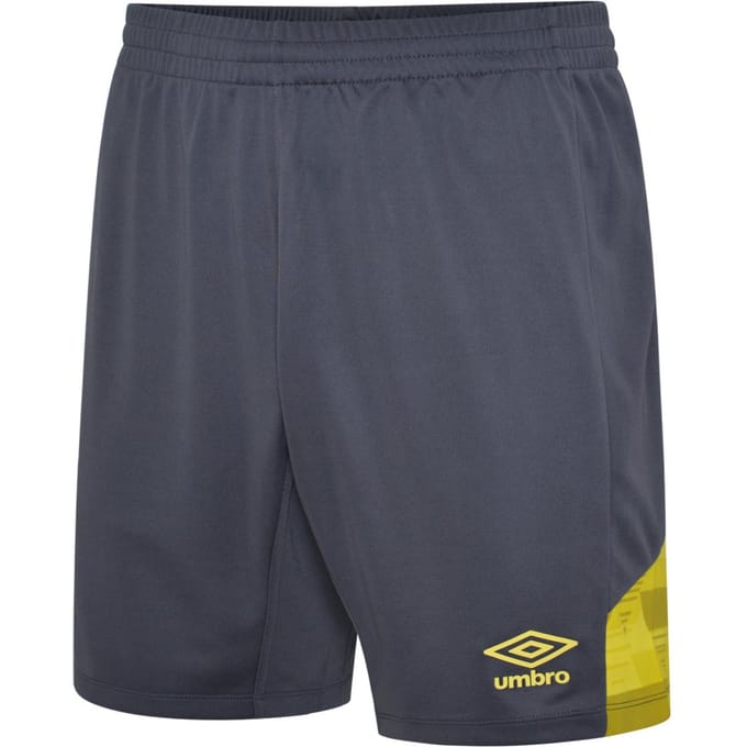 Umbro Heren Vier Shorts (Koolstof/blinkend geel)