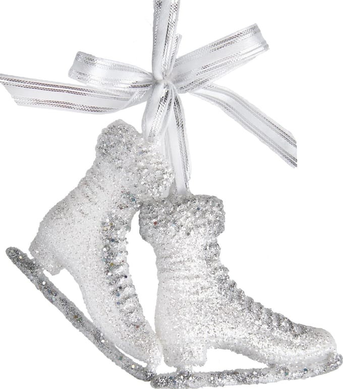 Ice Skates With Glitter 4.2 Inch
