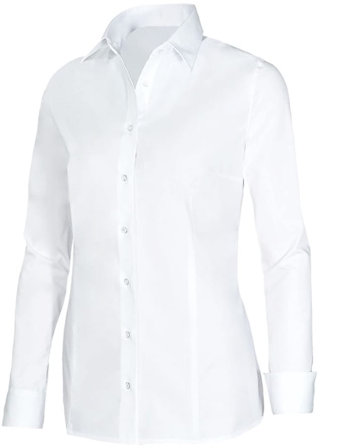 Giovanni Capraro 29336-10 Dames Blouse wit | lange mouw | maat 32 XXS