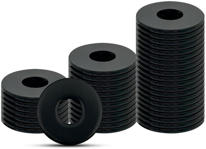 Flat Washers Set M8 - 35 Stuks RVS Ringetjes voor Schroeven, Moeren en Draadstangen
