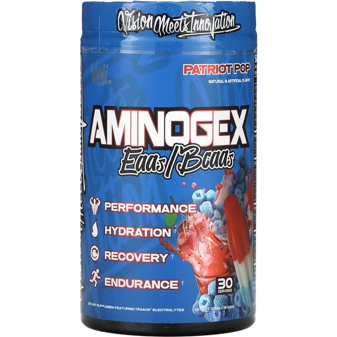 VMI Sports, Aminogex, EAA/BCAA, Patriot Pop, 18.52 oz (525 g)