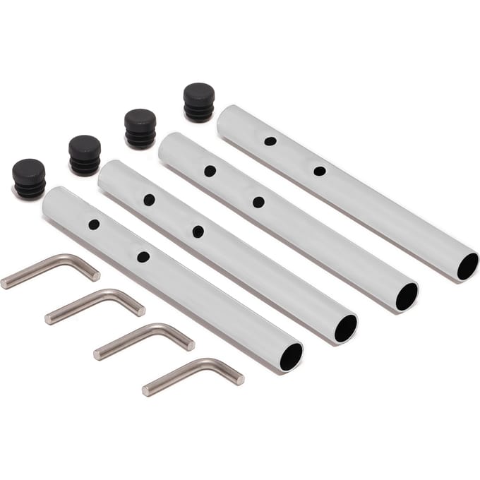 Richard Lampert Verlengstangen voor Eiermann tafelframes - wit - kort (standaard)