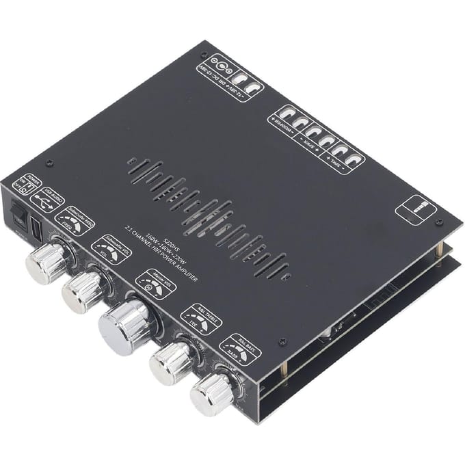 Carte Amplificateur de Puissance Bluetooth S220HS Puce TPA7498E 2.1 Canaux 160W X 2 et 220W Module Carte Amplificateur