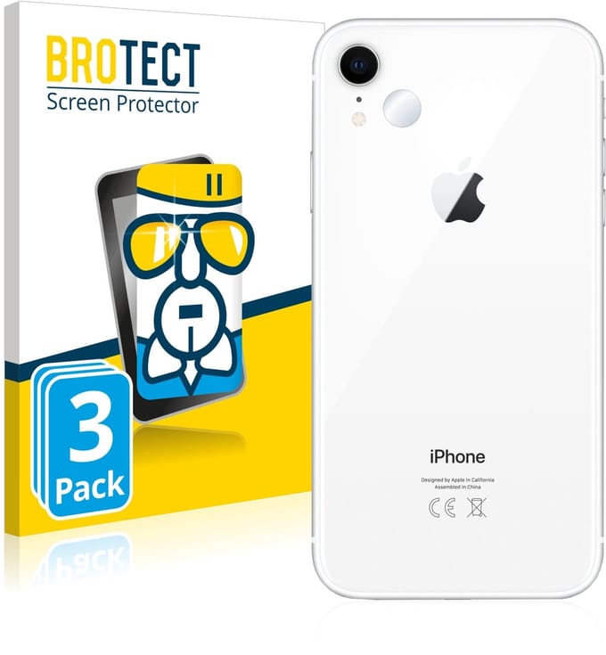 Screenprotector 3 Stuks voor Apple iPhone XR (ALLEEN Camera Lens) Beschermglas transparant